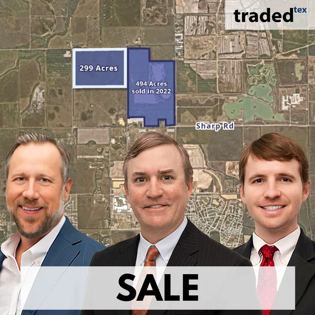 Colliers Represents Buyer In Acquisition Of 299-Acre Development Site On Sharp Road, Katy