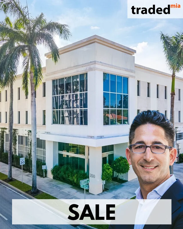 Simon Isaacs Of Simon Isaacs Real Estate Represents Buyer And Seller In Palm Beach Office Sale