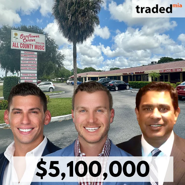 Bill Sahni Purchases Retail Center On North University Drive In Tamarac For $5.1M