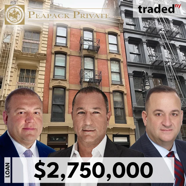 Joseph E. Fingerman & Nicholas LaMorte Of Peapack Private Bank & Trust Provide $2.75M Refinance For Yaron Jacobi's Retail Asset