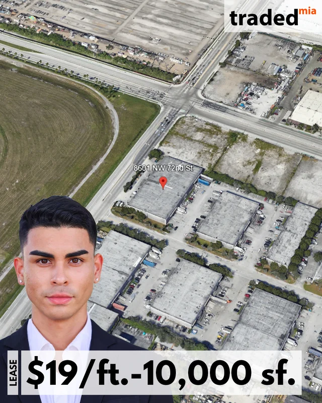 Land Sea Air Cargo Leases Industrial Space At 8601 Northwest 72nd Street For One Year