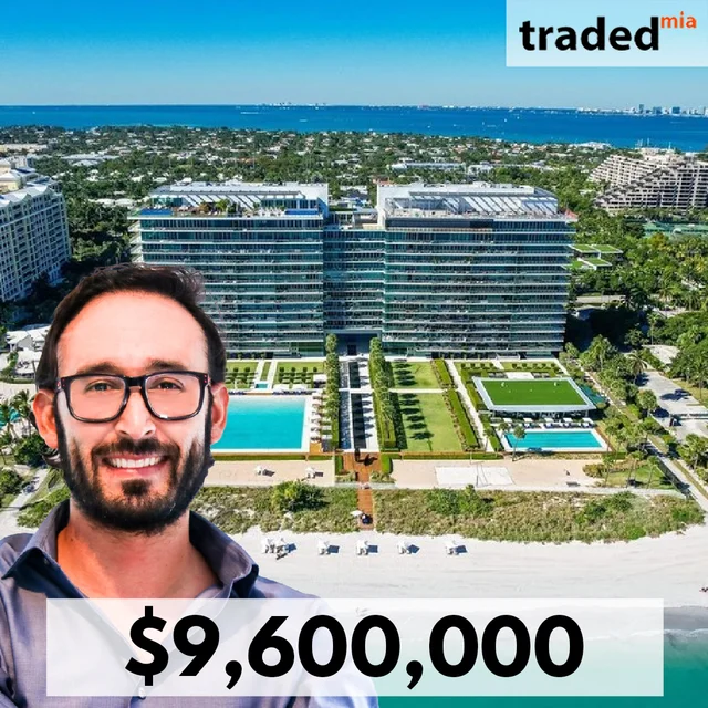 Juan Zuluaga & John Naranjo Broker $9.6M Key Biscayne Condo Sale