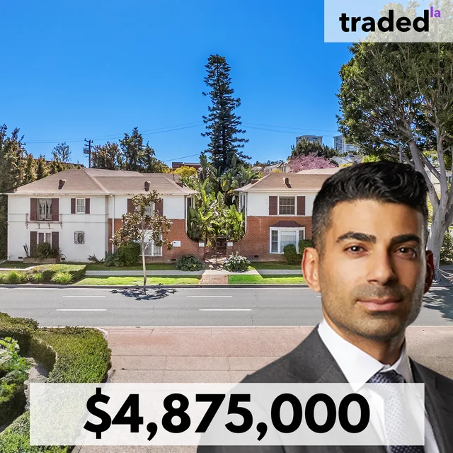Fred Wolf Purchases Beverly Hills Multifamily Asset From Jim Schley For $4.875M