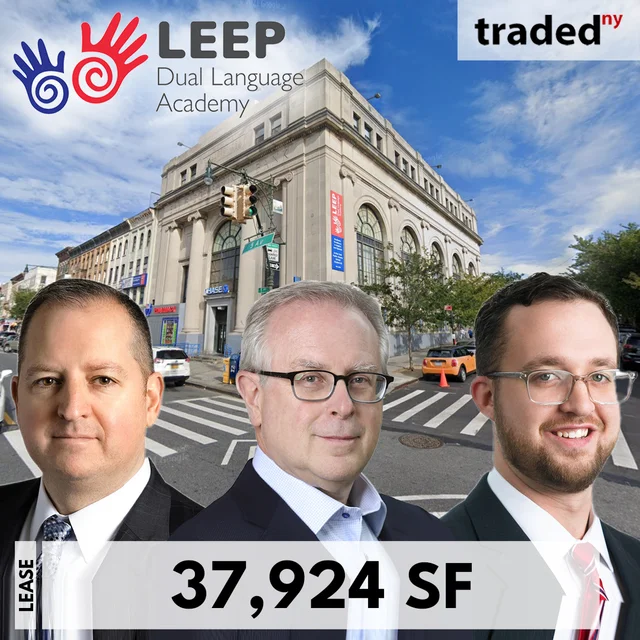 LEEP Dual Language Academy Charter School Expands Lease In Sunset Park To 37,924 Sq. Ft