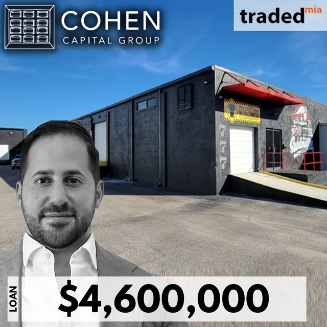 Ocean Bank Provides $4.6M Refinance Loan For Industrial Property In Orlando Owned By Clay & Brad Cowherd