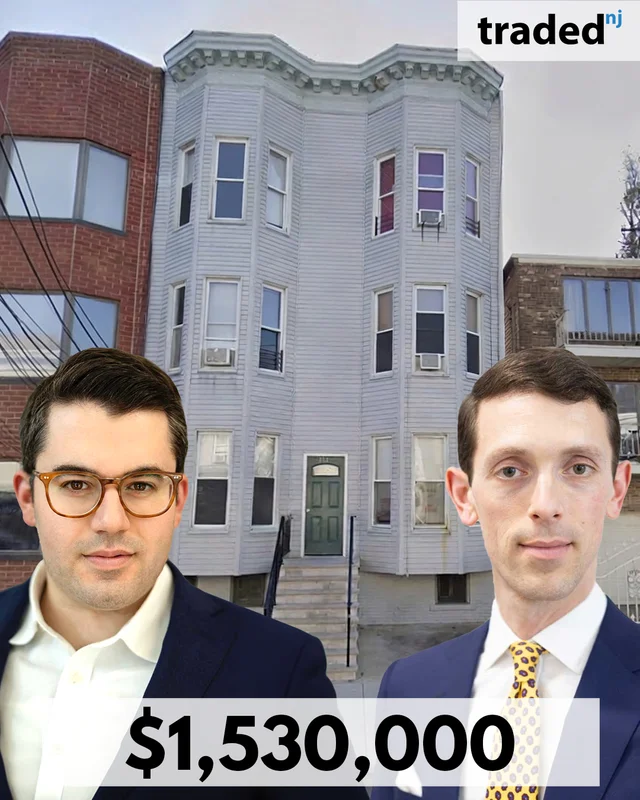Multifamily Property At 113 Hutton Street Sold For $1,530,000 In Jersey City