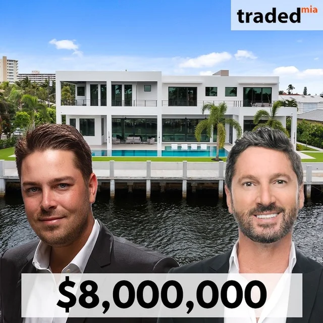 Miguel Zubizarreta Acquires Fort Lauderdale SFR From Victor & Anto Pekic For $8M