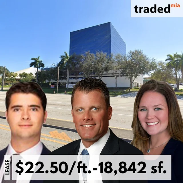 Valley National Bank Leases Office Space At 1700 Palm Beach Lakes Boulevard In West Palm Beach