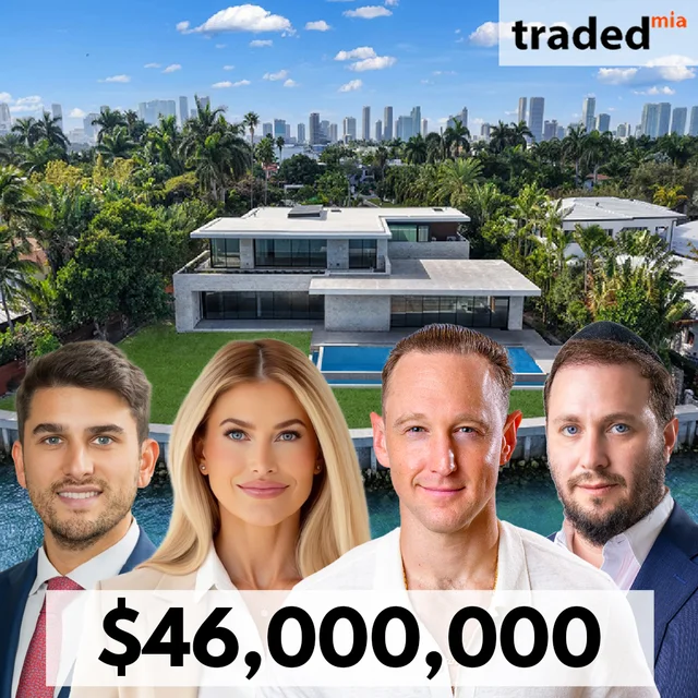 Joel Lusky And Zalmy Shapiro Represent Sale Of Miami Beach Single Family Home For $46M