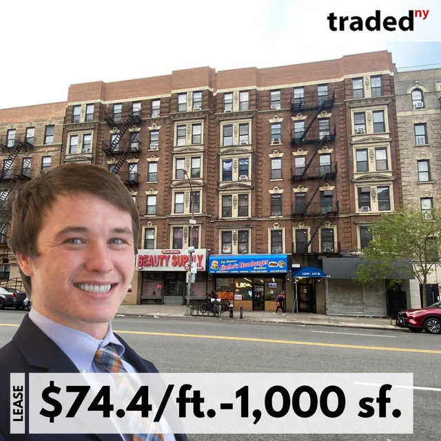 Francisco Lazaro Leases Retail Space At 528 West 145th Street, New York City With Broker Skyler Gironda - Friedman-Roth Realty