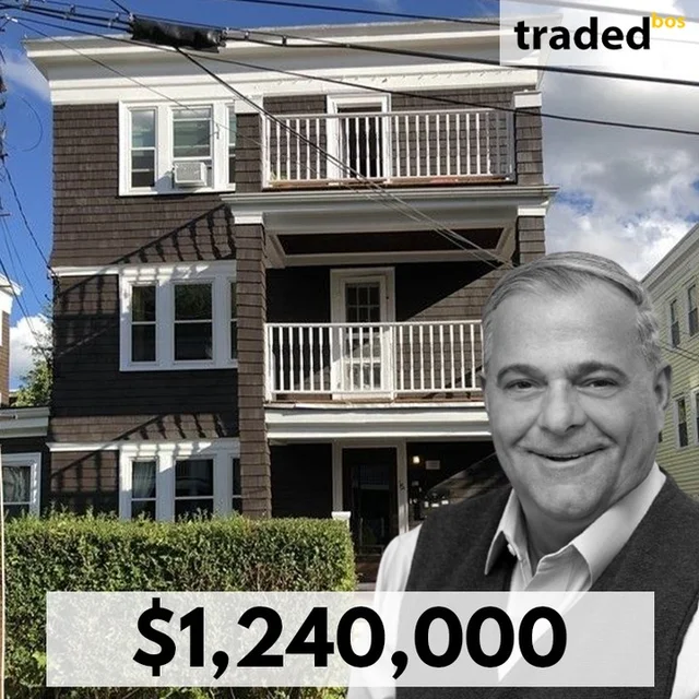 Brian Mccaffrey Of The Virtual Realty Group Represents Buyer In $1.24M Multifamily Sale In Boston, MA