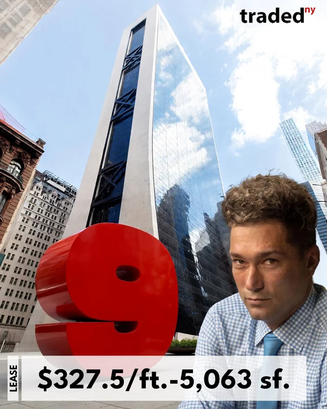 Stefan Soloviev Of Soloviev Group Leases Office Space At 9 West 57th Street For $327.5/ft