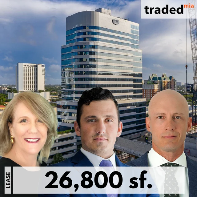 Kelly Ramsden Of Office Edge Leases 26800 Square Feet At Broward Financial Centre In Fort Lauderdale