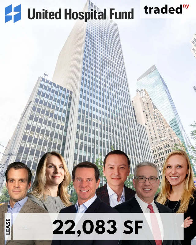 United Hospital Fund Renews Lease For 22,083 Square Feet At 1411 Broadway In Manhattan