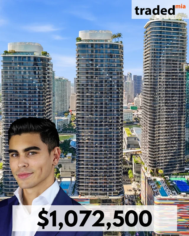 Medallion Real Estate Purchases Condo At 45 Southwest 9th Street For $1,072,500 With Ralph Garcia As Buyer's Rep