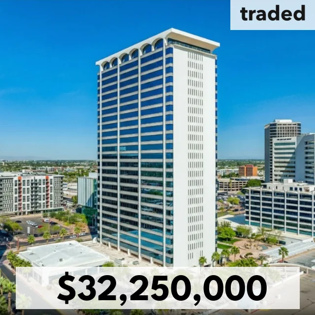 Balfour Pacific Sells Office Building At 3003 North Central Avenue In Phoenix For $32.25M