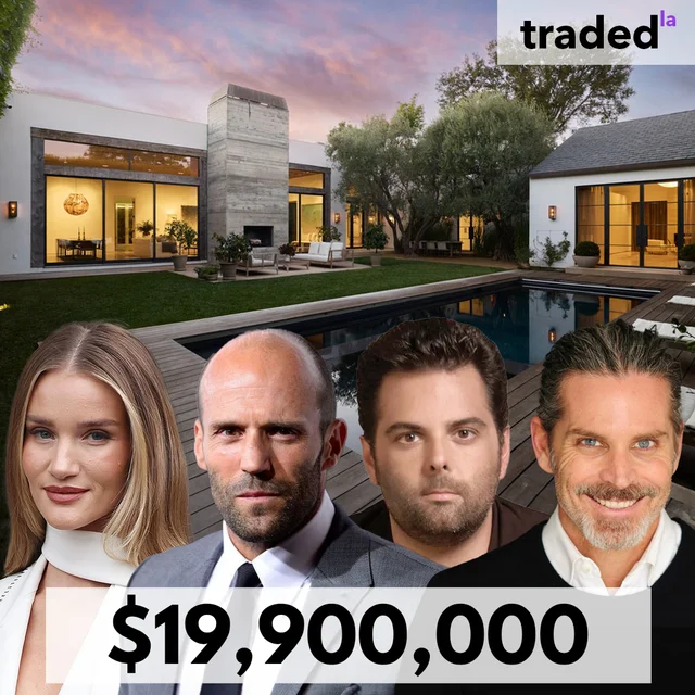 Rosie Huntington-Whiteley And Jason Statham Sell Beverly Hills Home For $19.9 Million