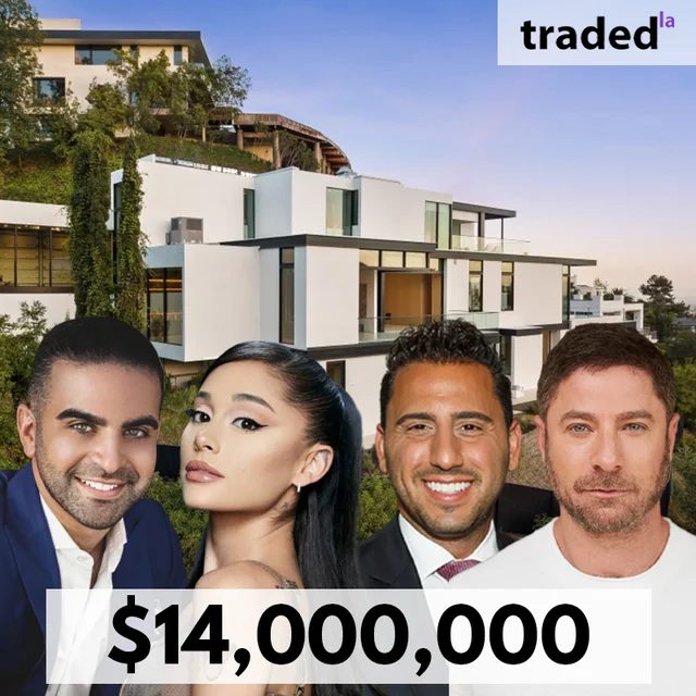 Ariana Grande Sells Bird Streets SFR For $14M With Brokers Aaron Kirman, Jacob Greene & Josh Altman