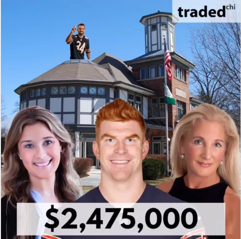 Jordan & Andy Dalton Acquire Lake Bluff Single Family Home For $2.47M