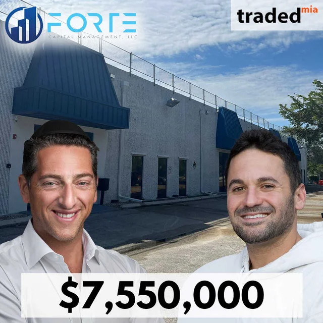 Forte Capital Management Acquires Industrial Property In Plantation For $7.55M