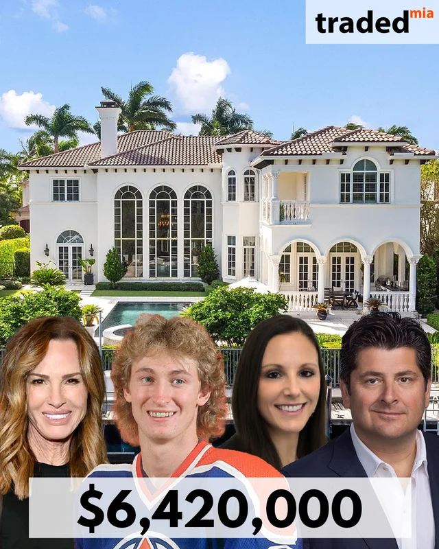 Wayne Gretzky And Janet Gretzky Sell Waterfront Mansion In West Palm Beach For $6.42M