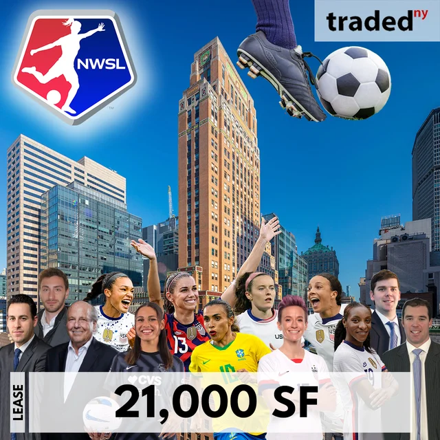 National Women’s Soccer League Leases 21,000 Square Feet At 551 5th Avenue In Midtown Manhattan