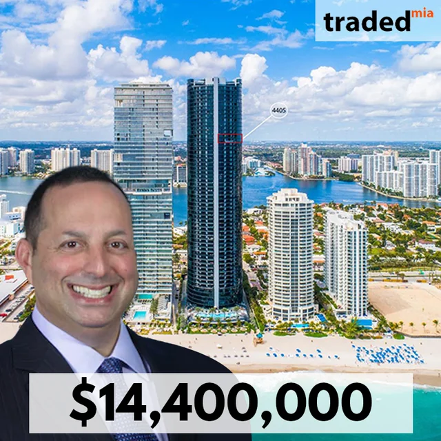 Alan Jay Wildstein Acquires Sunny Isles Beach Condo For $14.4M
