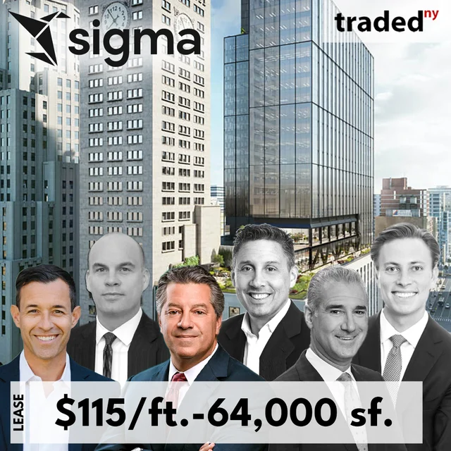Sigma Computing Leases 64000 Square Feet At One Madison Avenue From SL Green In Flatiron District