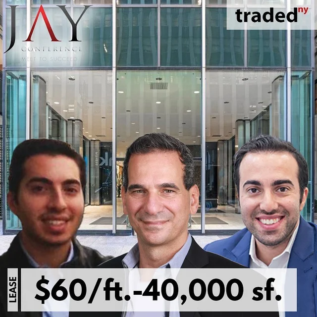 Jay Conference Leases 40,000 SF Office Space At 104 W. 40th St. In New York
