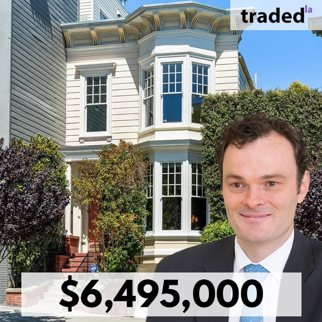 Paul Barham & Rebecca Isaacs Acquire SFR In San Francisco For $6.5M
