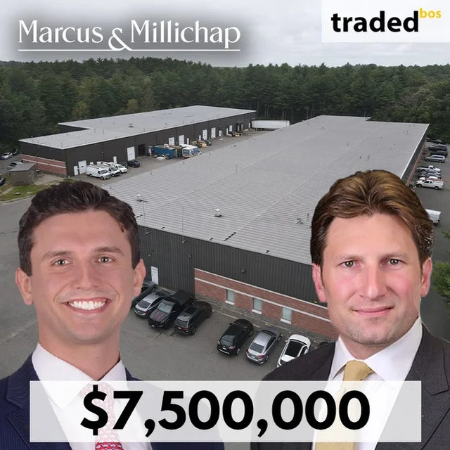 Marcus & Millichap Brokers Sell Industrial Property In Taunton, MA For $7.5M