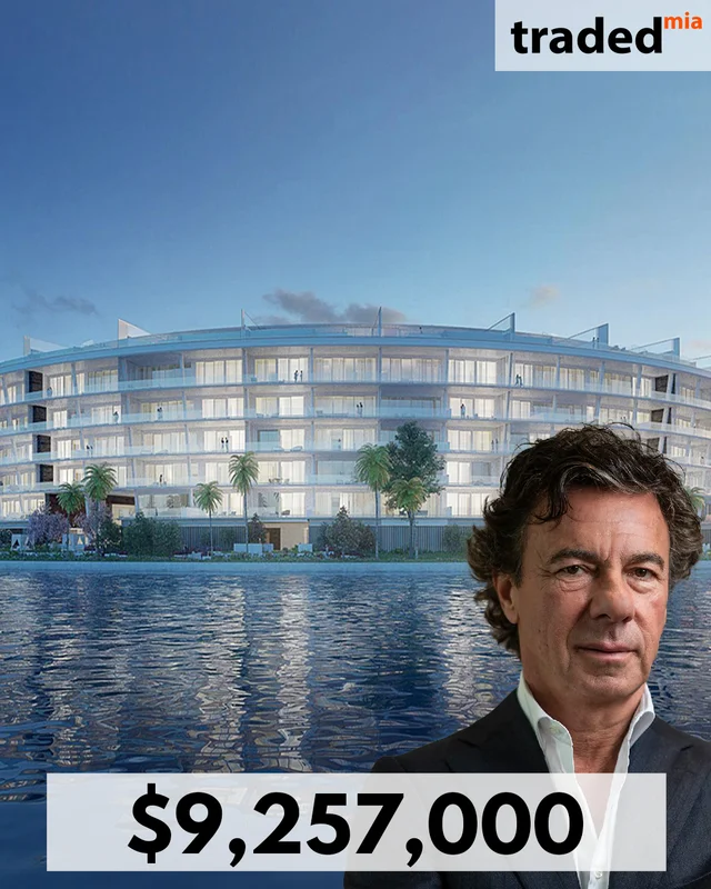 Belo Mare Investment Inc Purchases Condo From Ugo Colombo For $9.257 Million In Miami