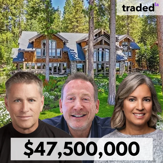 Jeffrey Berns Sells Incline Village Single Family Home For $47.5 Million With Clif Chase And Lexi Cerretti