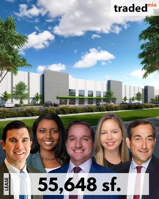 First Industrial Leases 55648 Square Feet At First Park Miami With Tenant's Rep Colliers