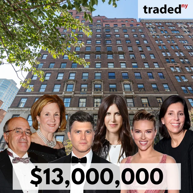 Colin Jost And Scarlett Johansson Buy Co-Op At 1220 Park Avenue For $13M With Douglas Elliman