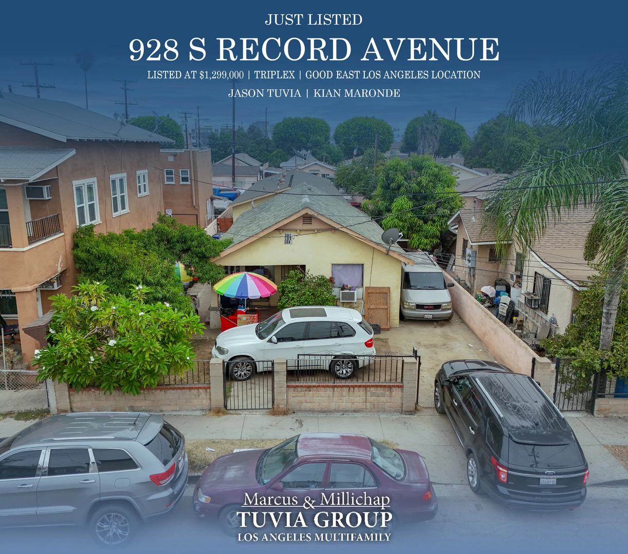 Renovated Triplex in East Los Angeles at 928 Record Ave