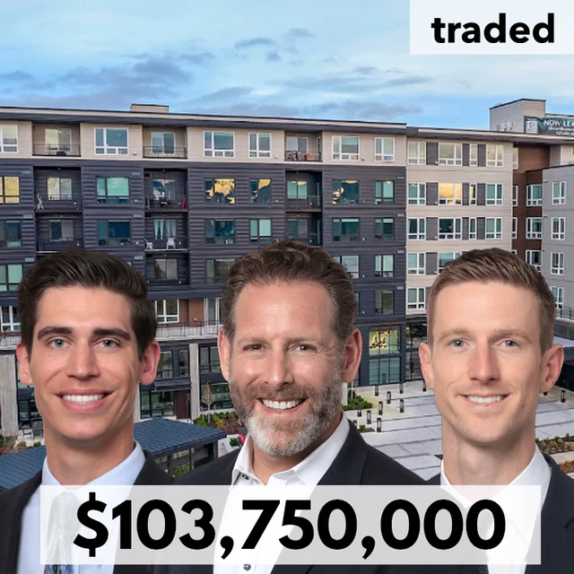 Kidder Mathews, Colliers International Sell Multifamily Asset In Issaquah, WA For $103.75M