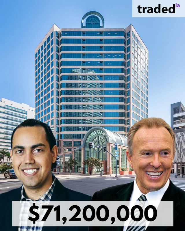 Daniel Negari Of XYZ Acquires One America Plaza Office In San Diego From Donald Bren For $71.2M
