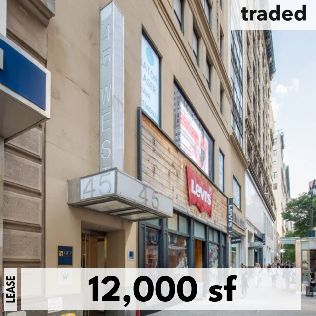 Winchendon School Leases 12000 Square Feet At 45 W 34th St New York From GFP Real Estate