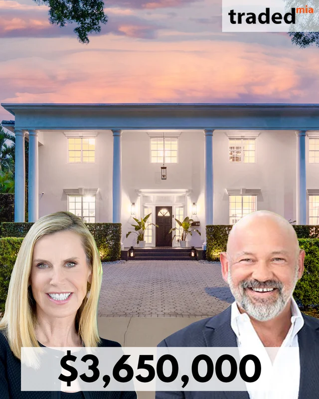 Jonatan Goldberg Purchases Single Family Home From David Stein For $3.65M In Miami Shores