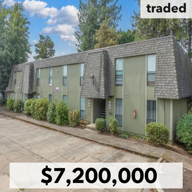 HFO Investment Real Estate Facilitates $7.2M Sale Of 56-Unit Apartment Complex In Salem