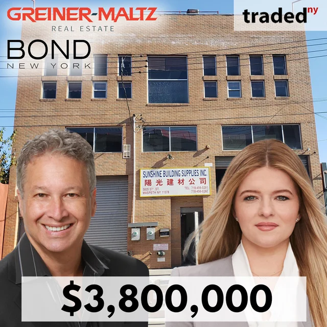 An Industrial Property in Maspeth Was Sold by Ahron Sharir for $3.8M