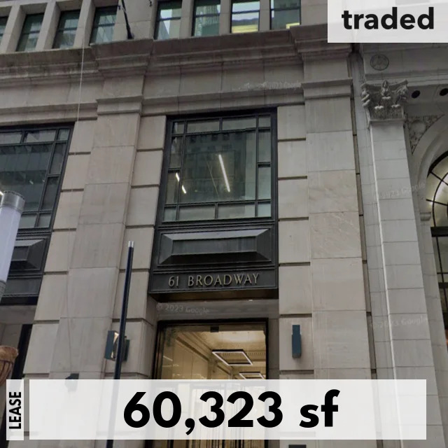 Knotel Leases 60323 Square Feet At 61 Broadway New York From Landlord RXR Realty