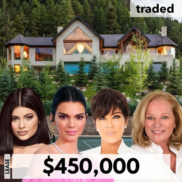 Kylie, Kendall, And Kris Jenner Lease Aspen SFR With Broker Theresa O’Keefe-Klein, Offering $450,000/month
