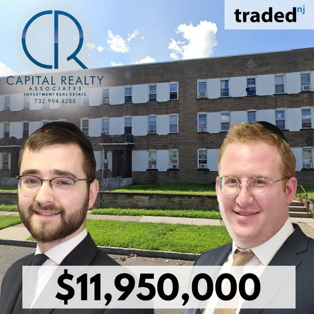 Perth Amboy Multifamily Sells For $11.95M With Solomon Halberstam & Ben Cooper - Capital Realty Associates
