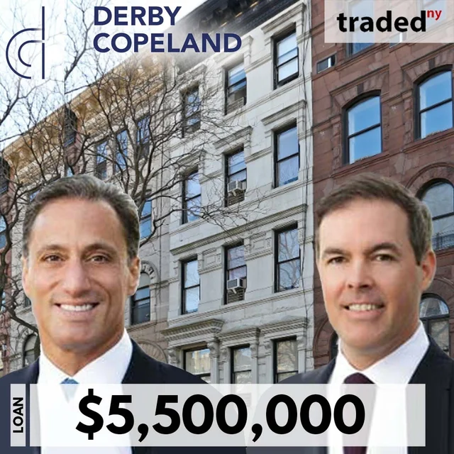Derby Copeland Capital Provides $5.5M Loan For Acquisition & Renovation Of 60 W 91st Street