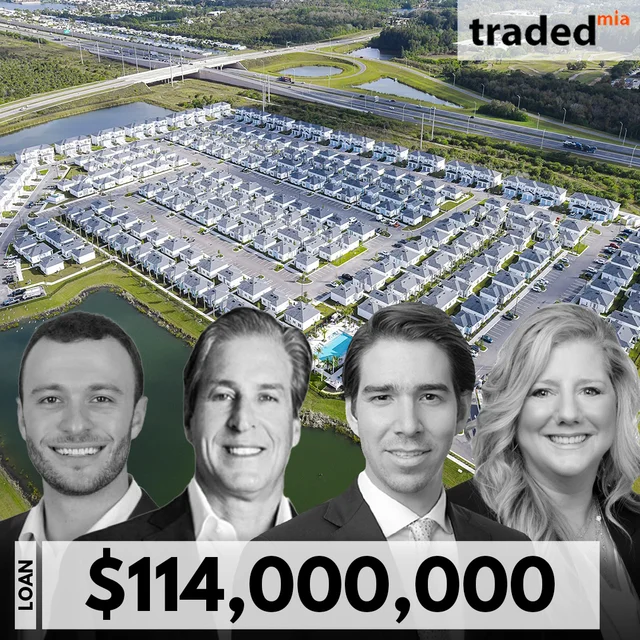 Jay Massirman, Jay Jacobson, Sergio Socolsky & Marc Chasin Of EDEN Living Secure $114M Bridge Financing For 638 Build-to-Rent Homes