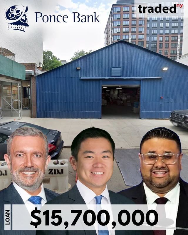 Ponce Bank Provides $15.7 Million Loan For Development Site In Long Island City
