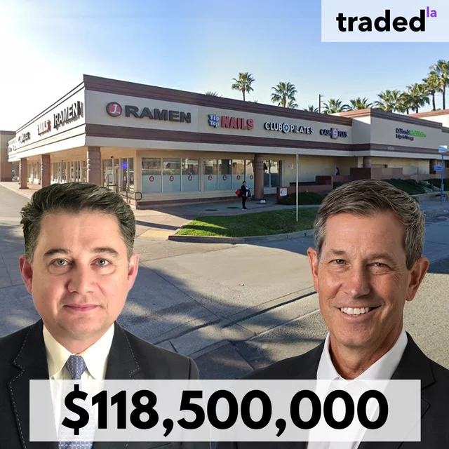 Mark Moshayedi Of Space Investment Partners Purchases Fullerton Metrocenter From John A. Kite For $118.5M