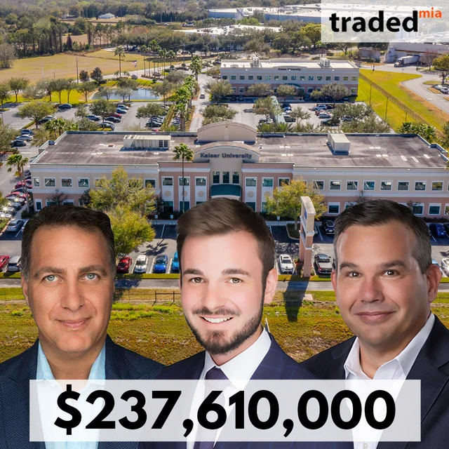 Everglades College Acquires Office Portfolio In Fort Lauderdale, Fort Myers, Tampa, Sarasota, Lakeland, West Palm Beach & Pembroke Pines For $237.6M